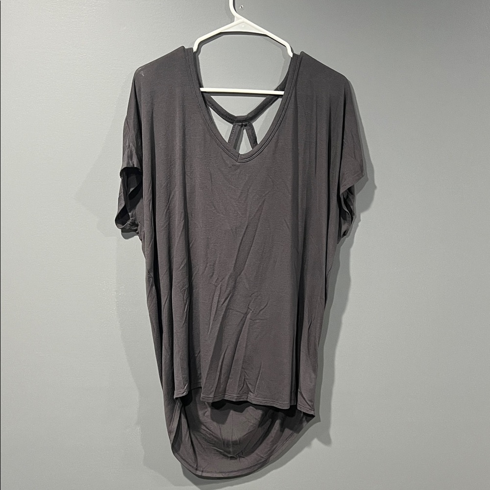 EXPRESS Charcoal Short Sleeve Tee